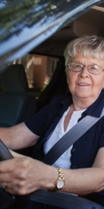 Woman Driving Car
